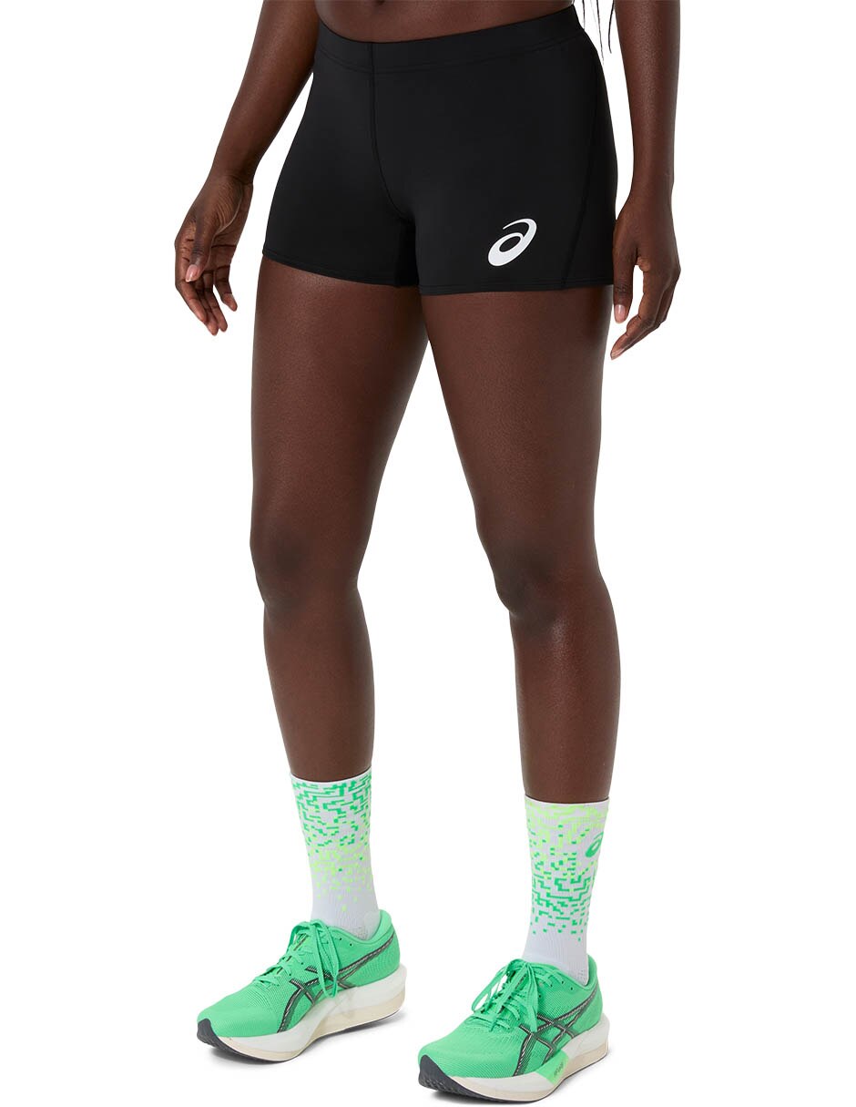 Short sin diseño track hot pant para correr mujer 3
