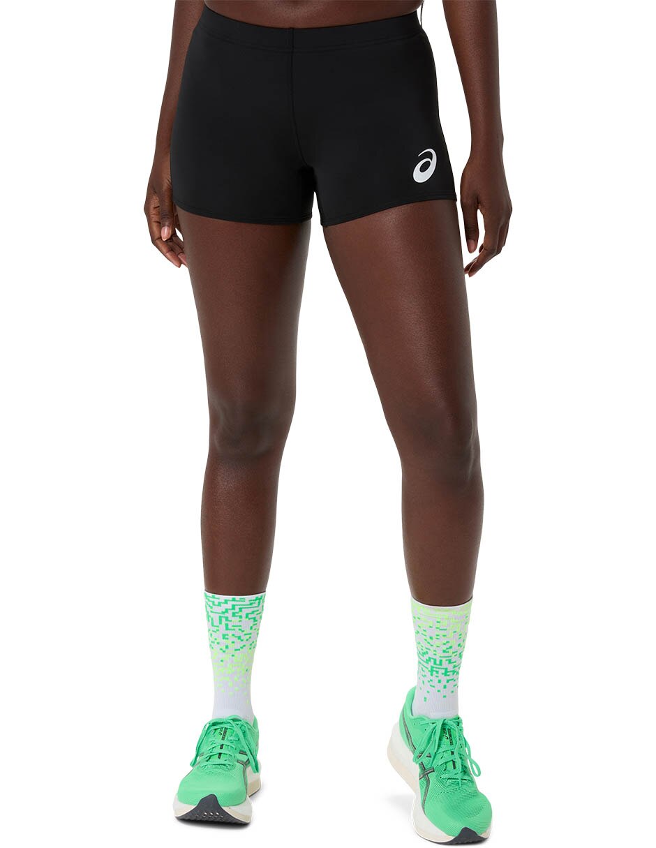 Short sin diseño track hot pant para correr mujer 4