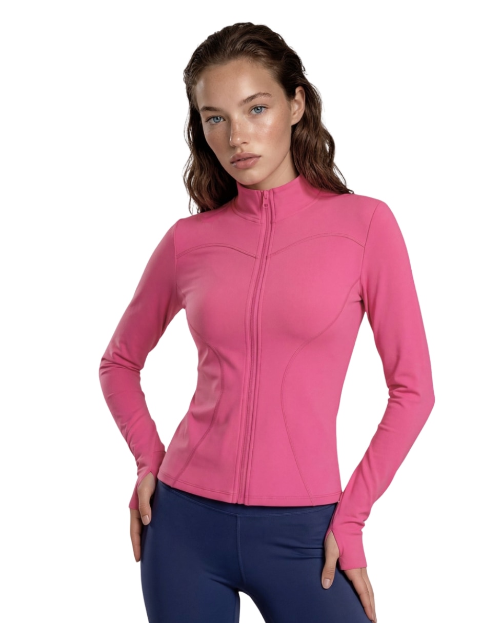 Chamarra para entrenamiento active essentials activewear de mujer