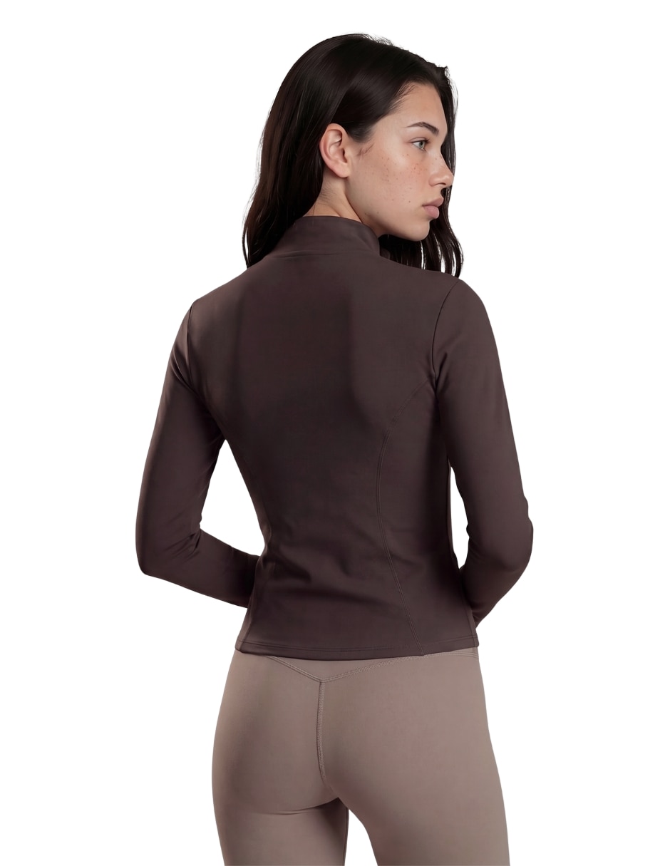 Chamarra para entrenamiento active essentials activewear de mujer