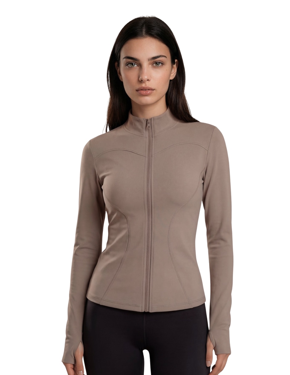 Chamarra para entrenamiento active essentials activewear de mujer