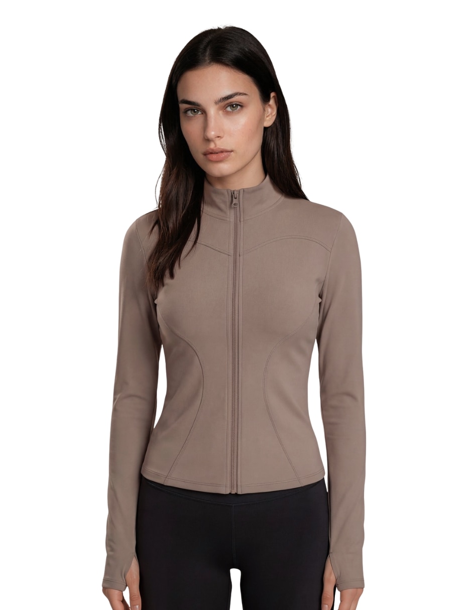 Chamarra para entrenamiento active essentials activewear de mujer
