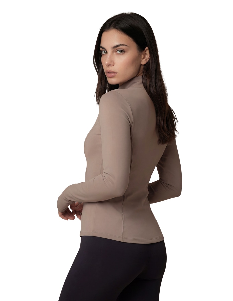 Chamarra para entrenamiento active essentials activewear de mujer 7