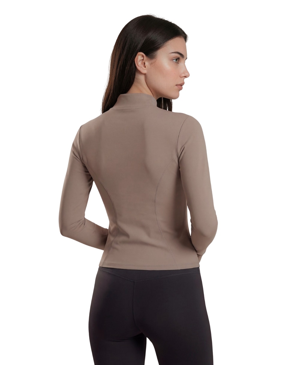 Chamarra para entrenamiento active essentials activewear de mujer