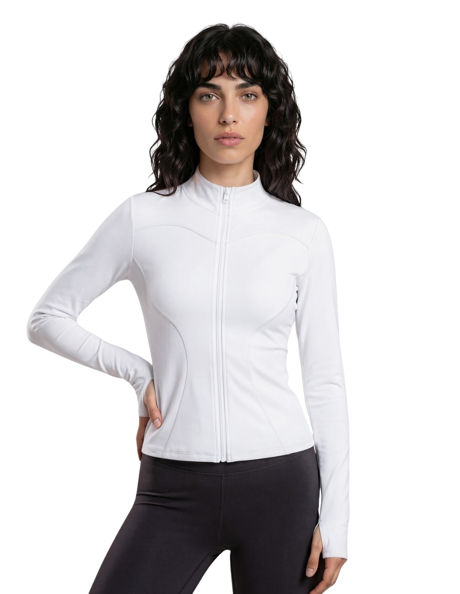 Chamarra para entrenamiento active essentials activewear de mujer