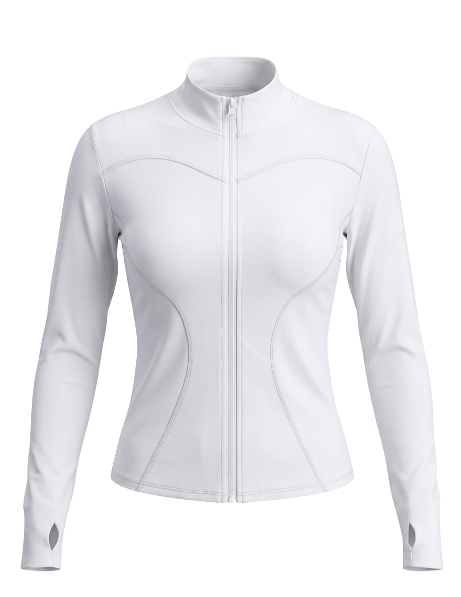 Chamarra para entrenamiento active essentials activewear de mujer 7