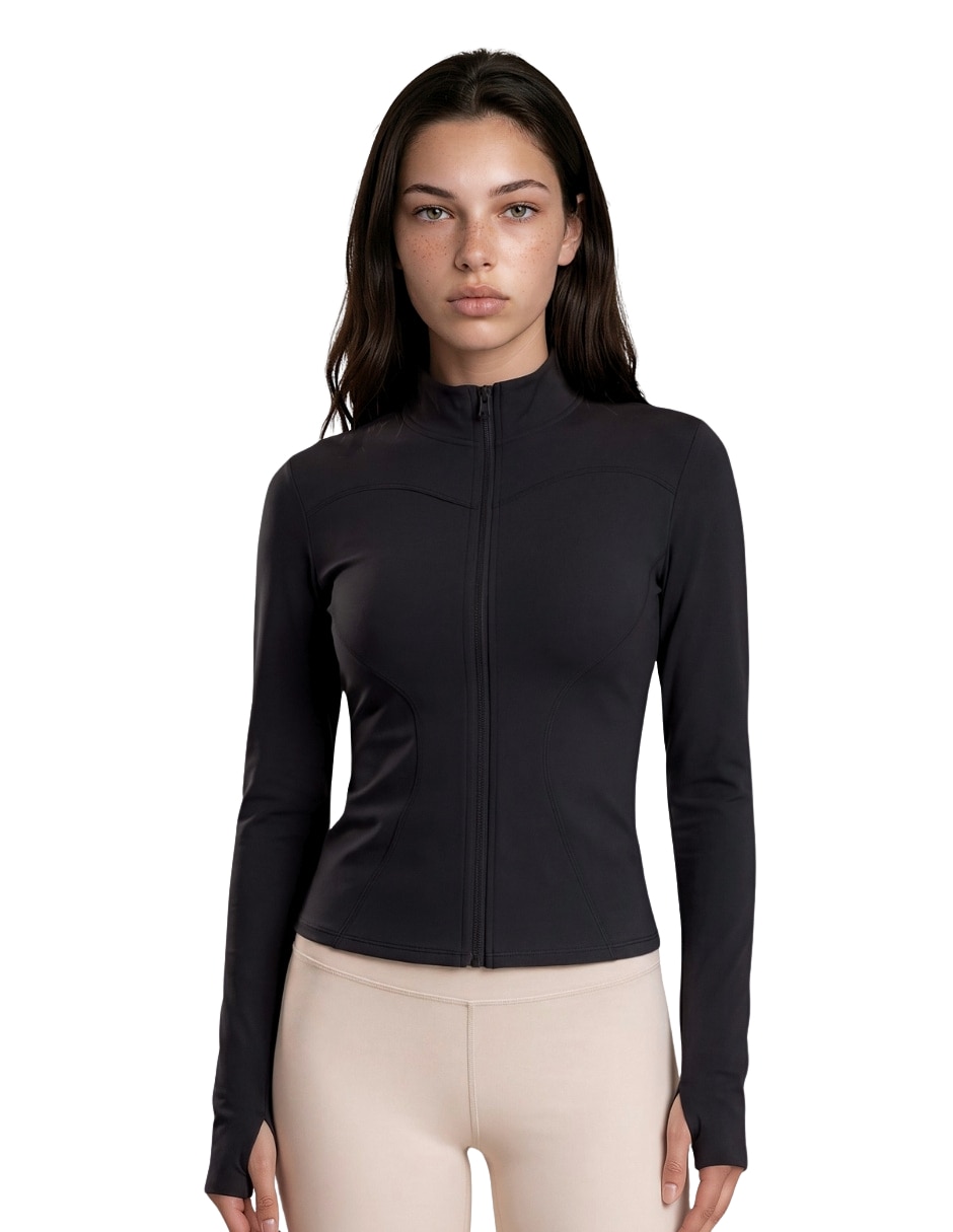 Chamarra para entrenamiento active essentials activewear de mujer