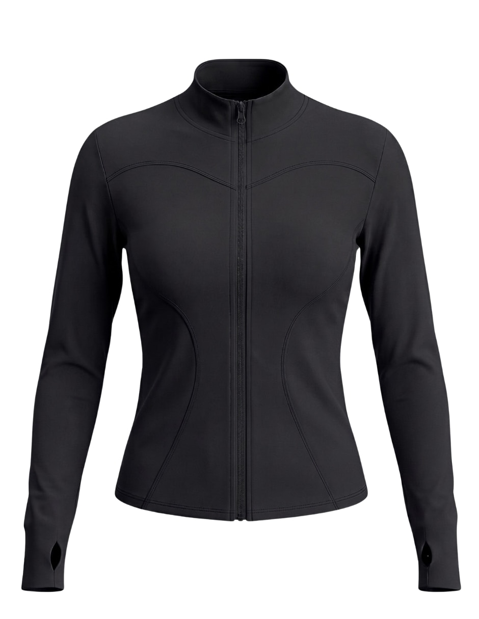 Chamarra para entrenamiento active essentials activewear de mujer 6