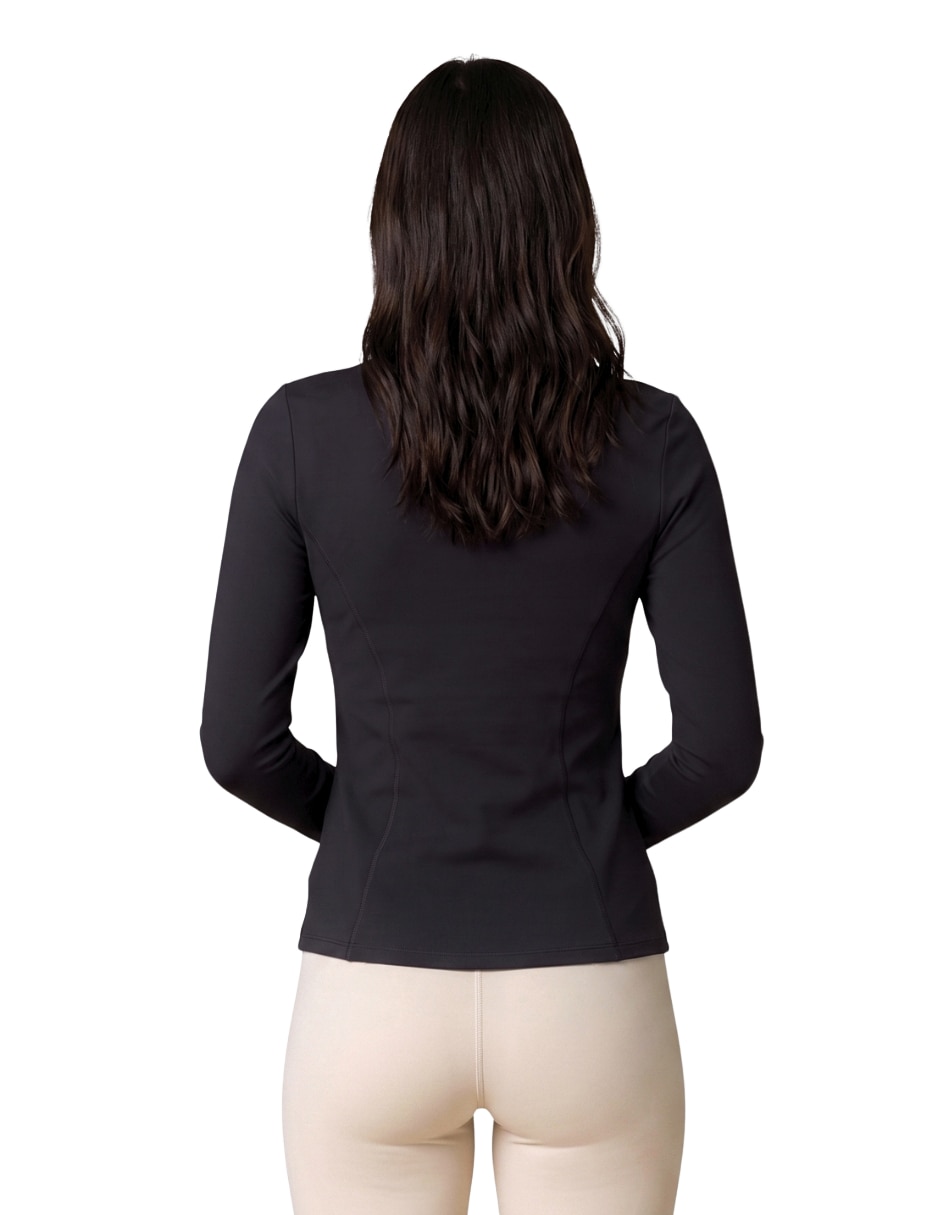 Chamarra para entrenamiento active essentials activewear de mujer 7