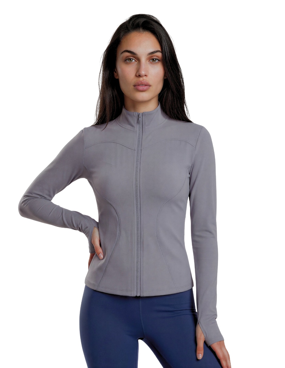 Chamarra para entrenamiento active essentials activewear de mujer