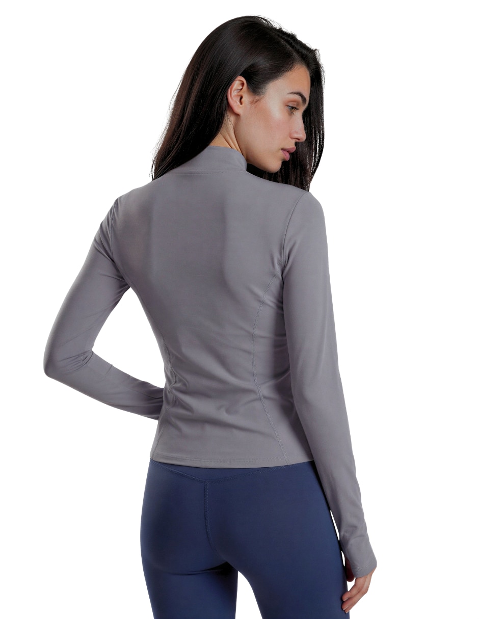 Chamarra para entrenamiento active essentials activewear de mujer 6