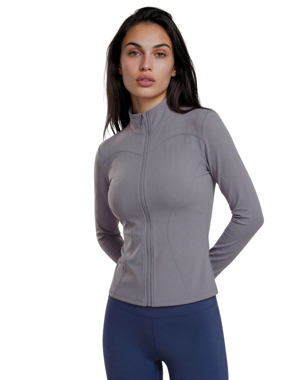 Chamarra para entrenamiento active essentials activewear de mujer