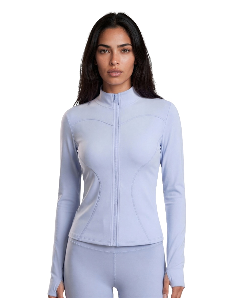 Chamarra para entrenamiento active essentials activewear de mujer