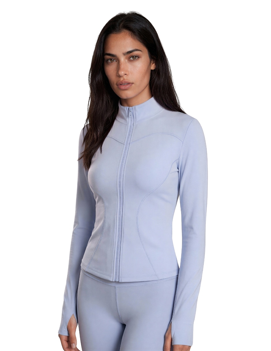 Chamarra para entrenamiento active essentials activewear de mujer