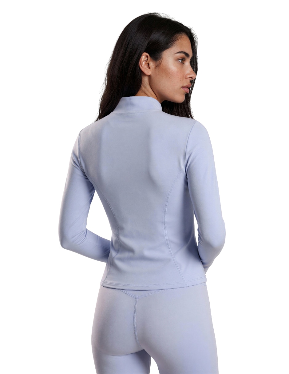 Chamarra para entrenamiento active essentials activewear de mujer 7
