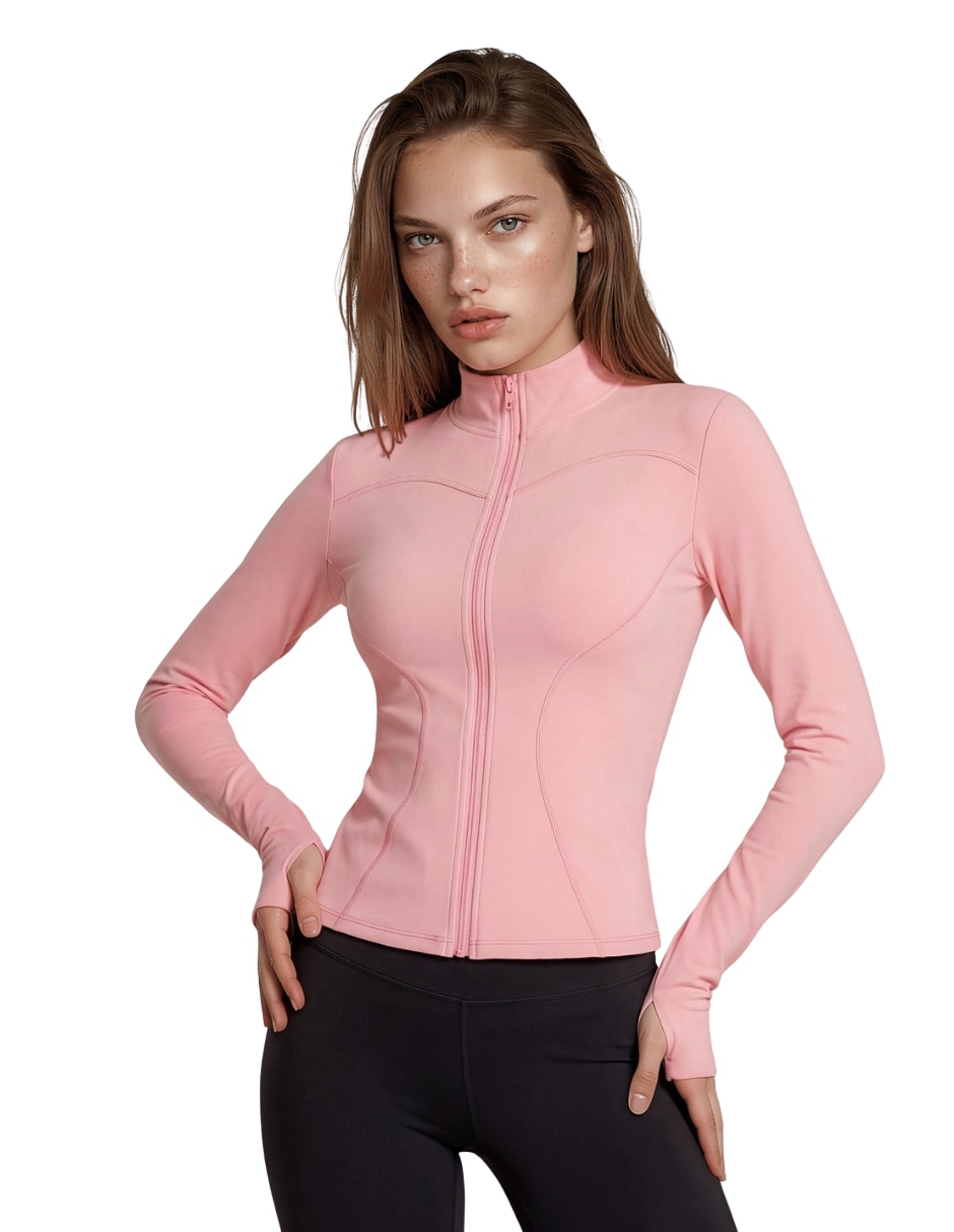 Chamarra para entrenamiento active essentials activewear de mujer
