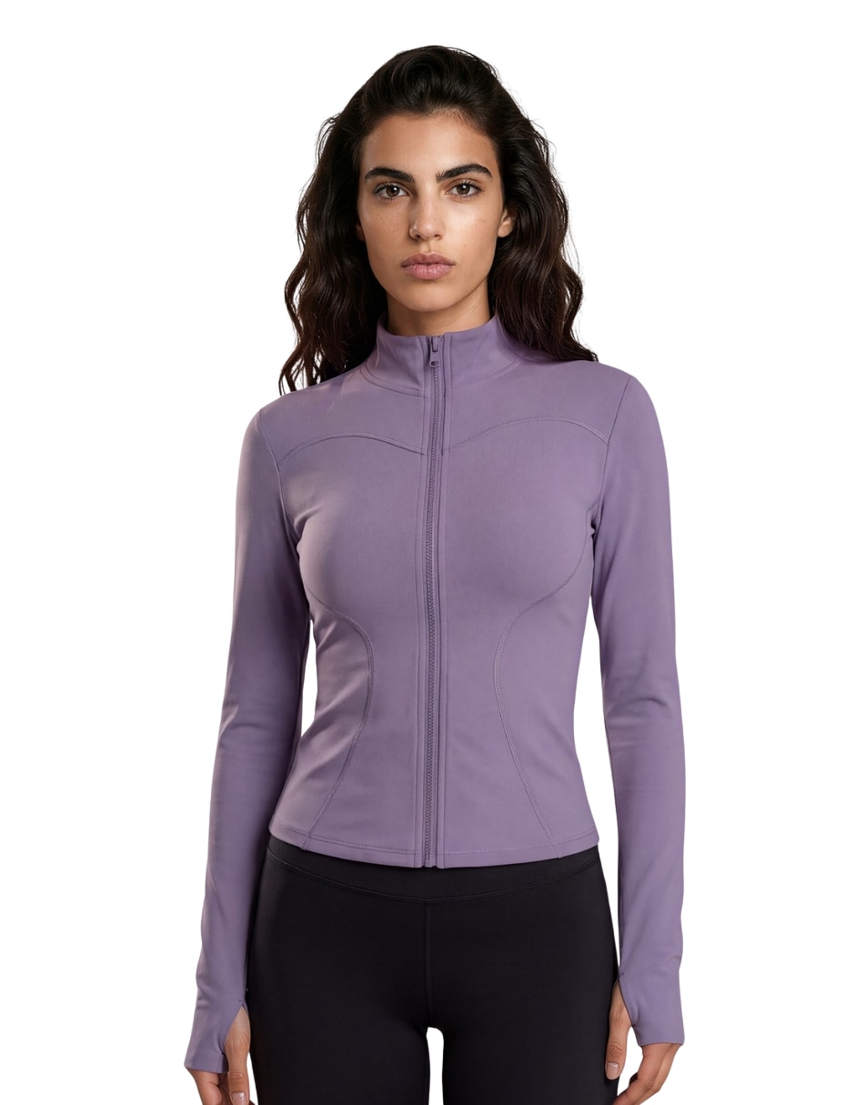 Chamarra para entrenamiento active essentials activewear de mujer
