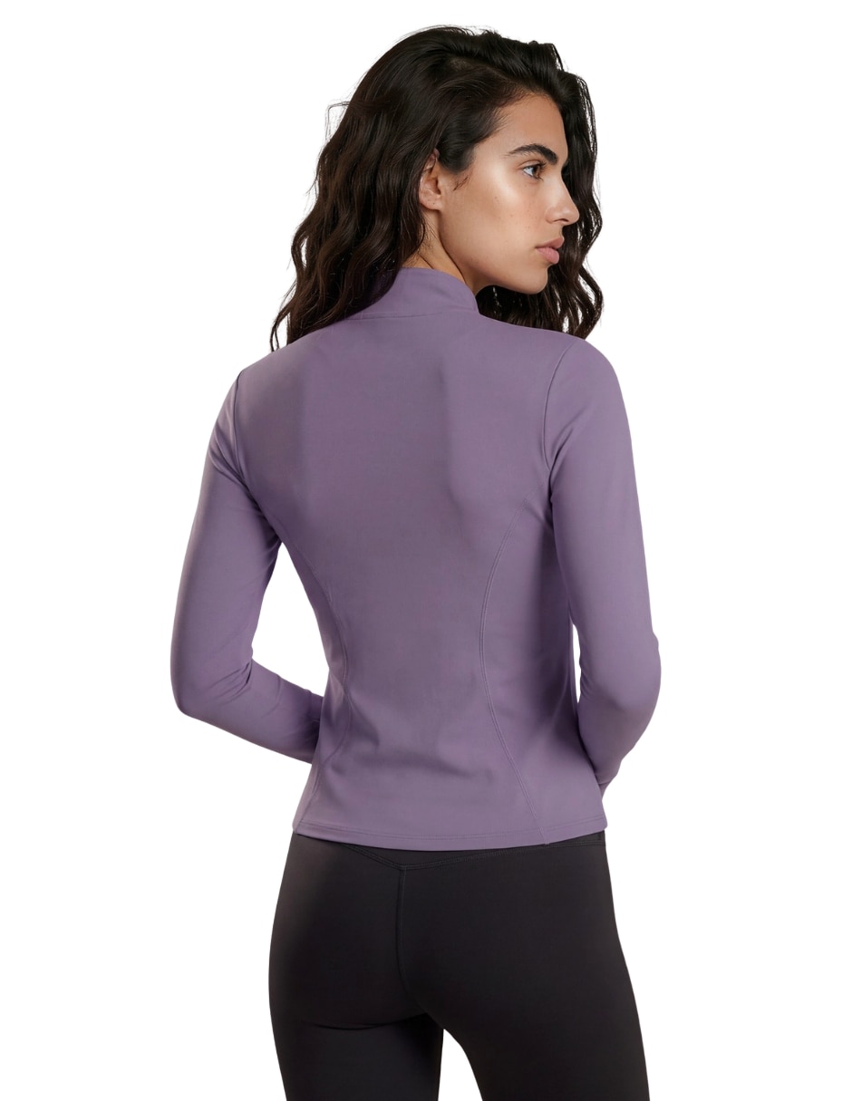 Chamarra para entrenamiento active essentials activewear de mujer 6