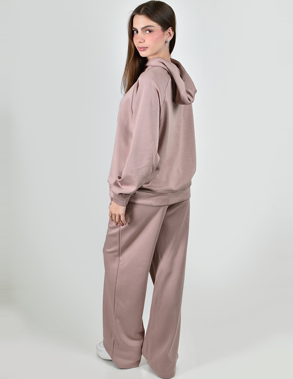 Conjunto deportivo regular con elástico para mujer 4