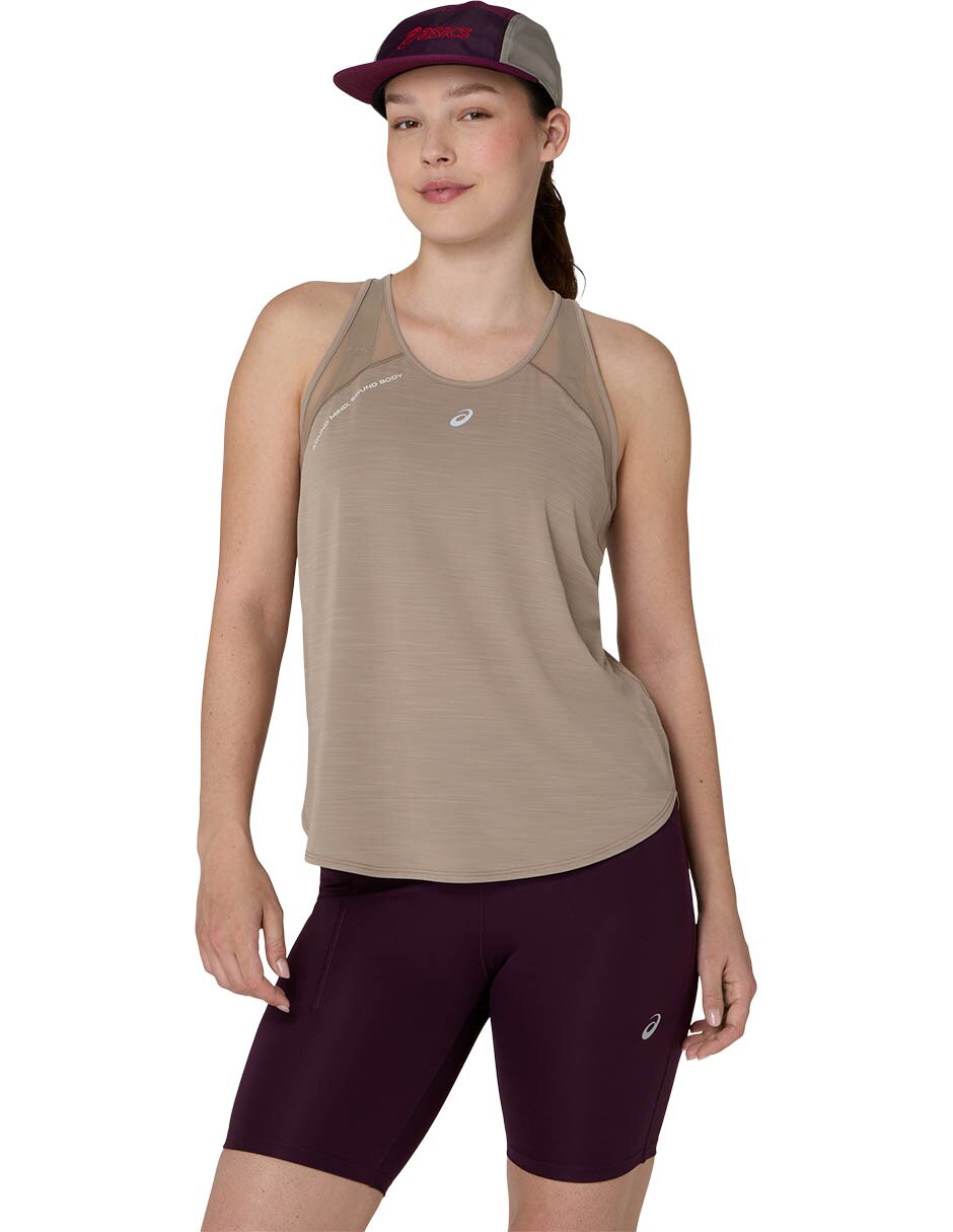 Playera deportiva para correr road de mujer 2