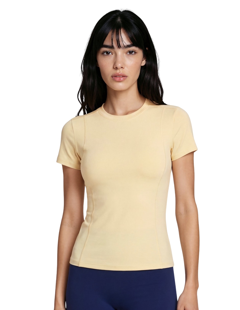 Playera deportiva para entrenamiento activewear de mujer Playera deportiva para entrenamiento activewear de mujer