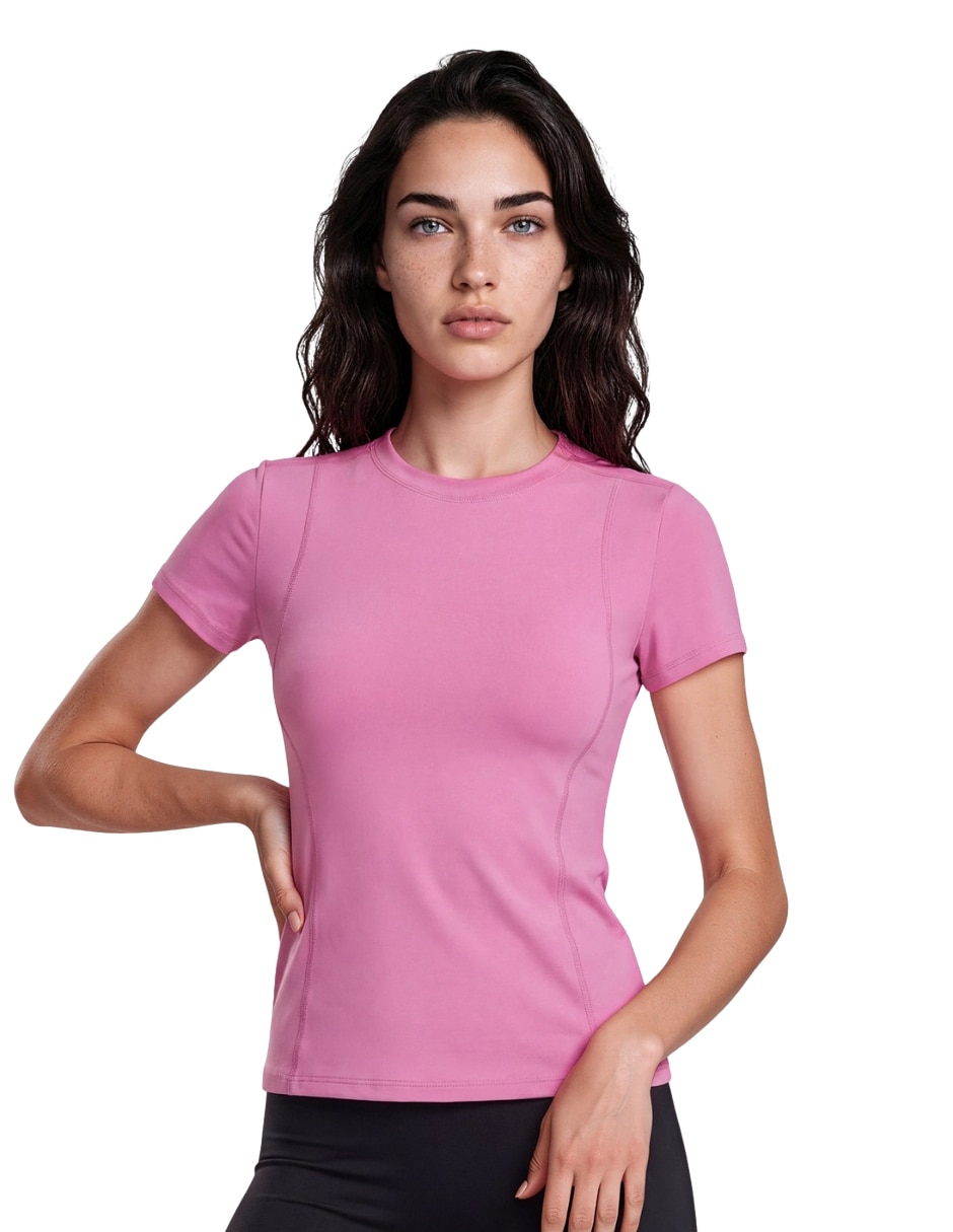 Playera deportiva para entrenamiento activewear de mujer 3