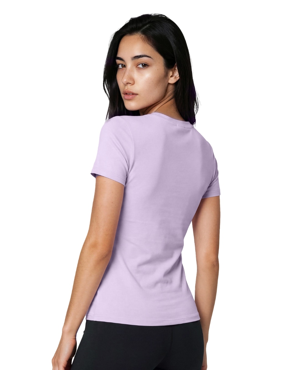 Playera deportiva para entrenamiento activewear de mujer 2