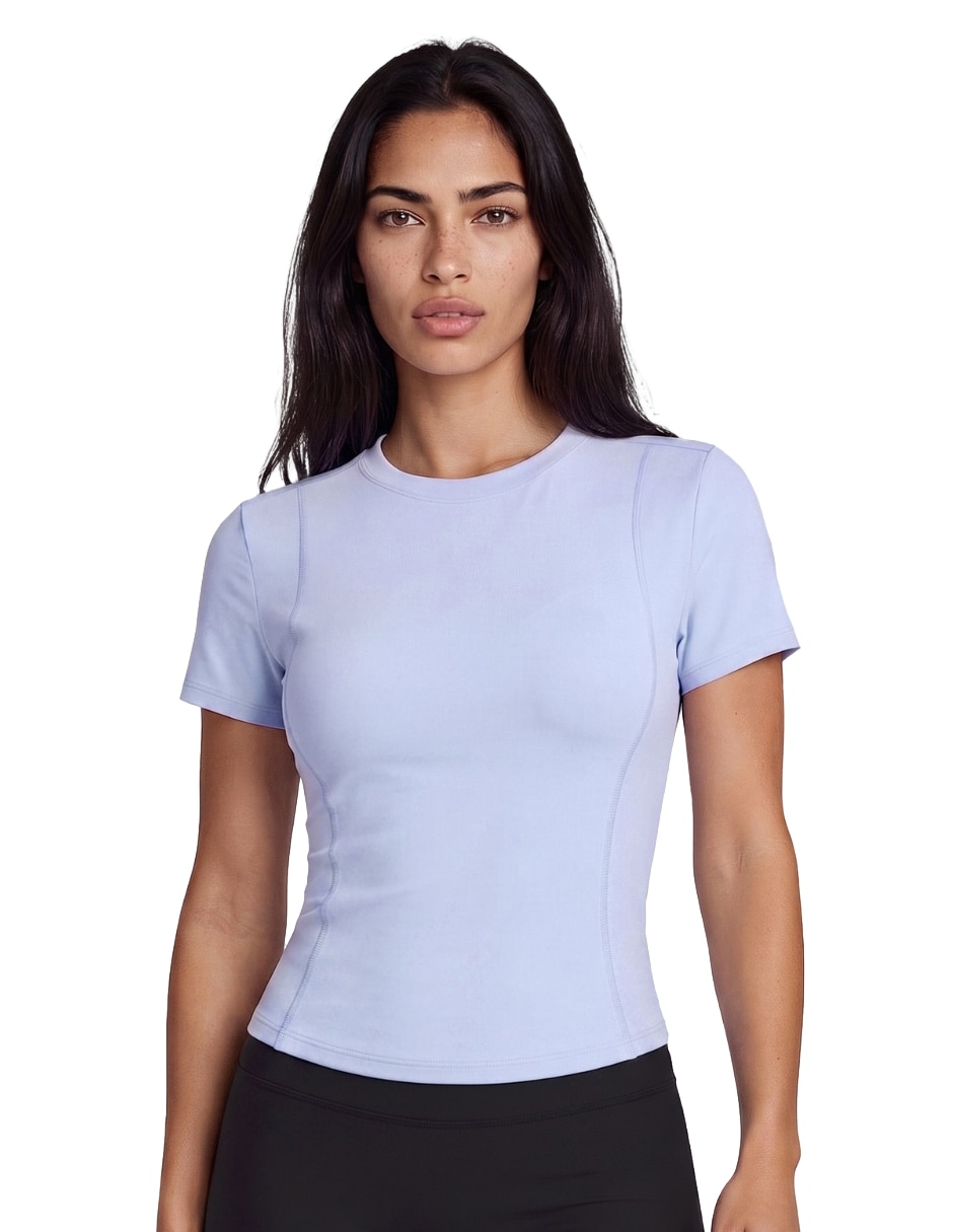 Playera deportiva para entrenamiento activewear de mujer Playera deportiva para entrenamiento activewear de mujer