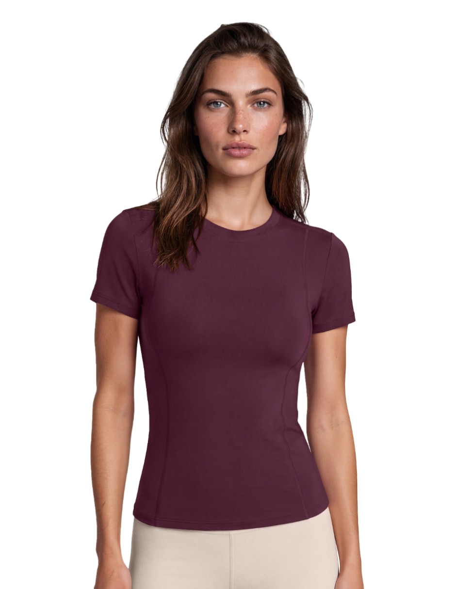Playera deportiva para entrenamiento activewear de mujer 4