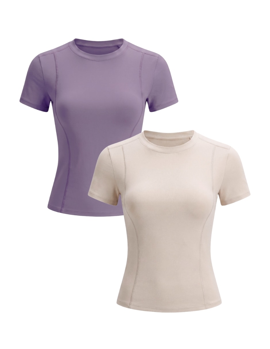 Playera deportiva para entrenamiento activewear de mujer 2