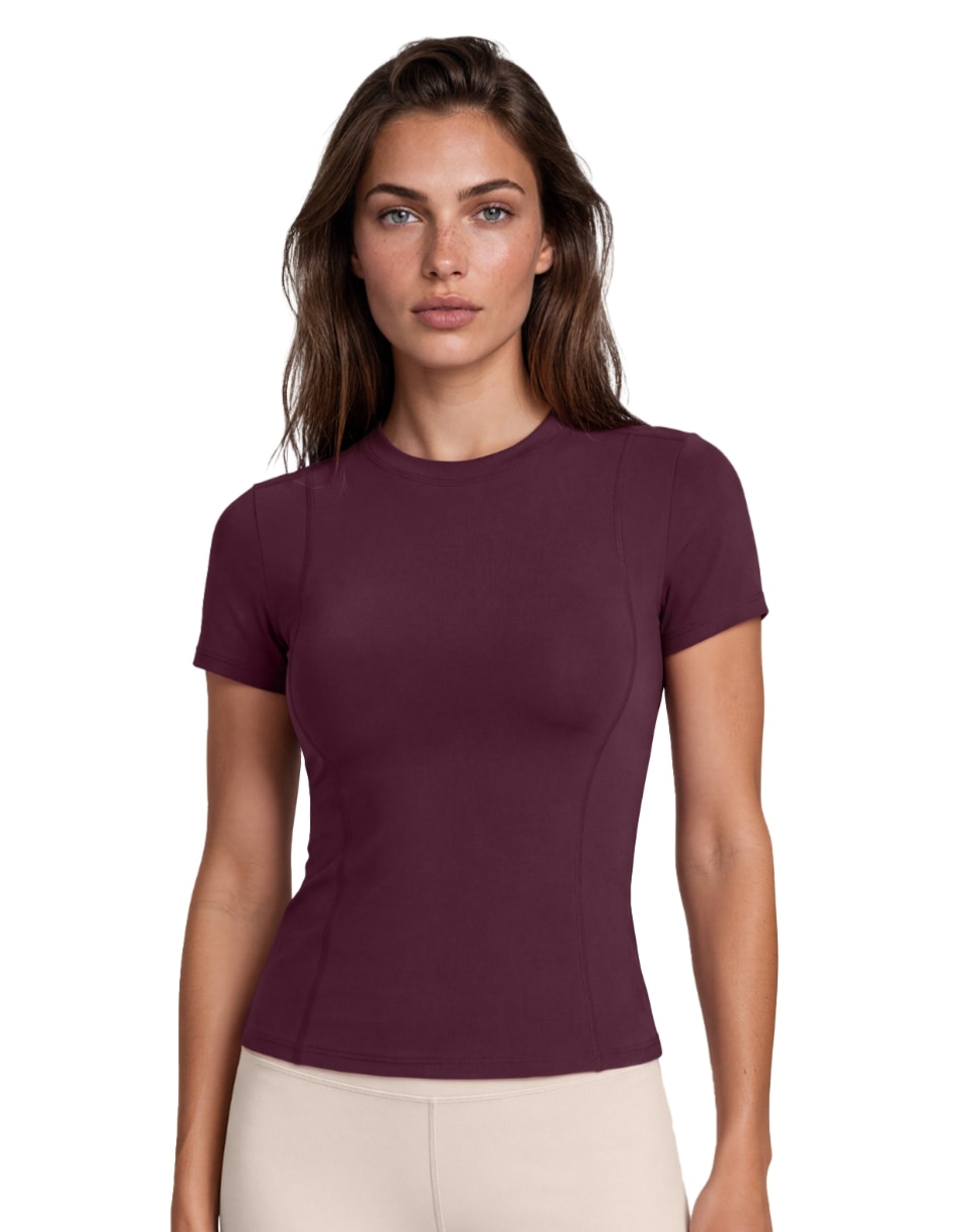 Playera deportiva para entrenamiento activewear de mujer 10