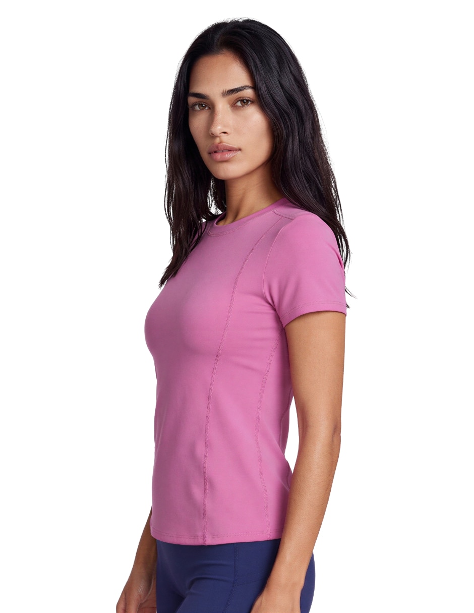 Playera deportiva para entrenamiento activewear de mujer 4