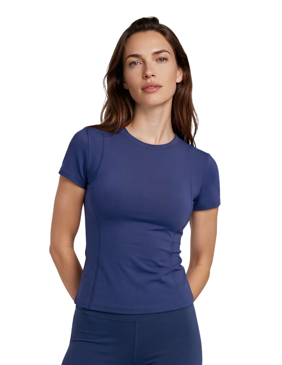 Playera deportiva para entrenamiento activewear de mujer 5