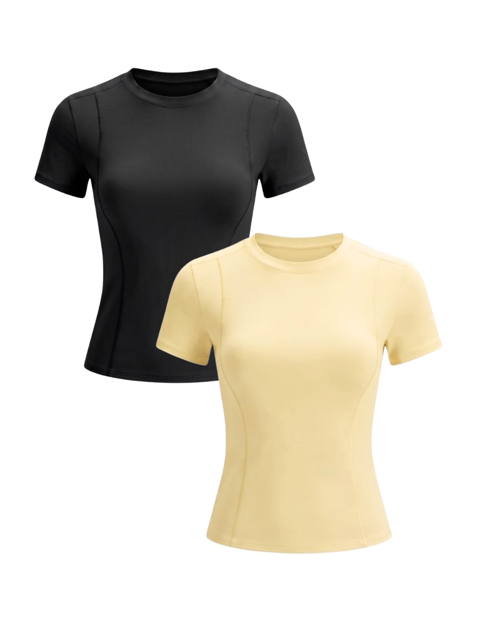 Playera deportiva para entrenamiento activewear de mujer 2