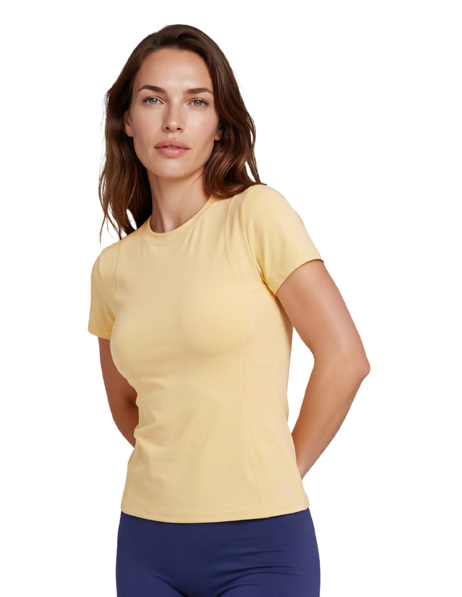 Playera deportiva para entrenamiento activewear de mujer 5