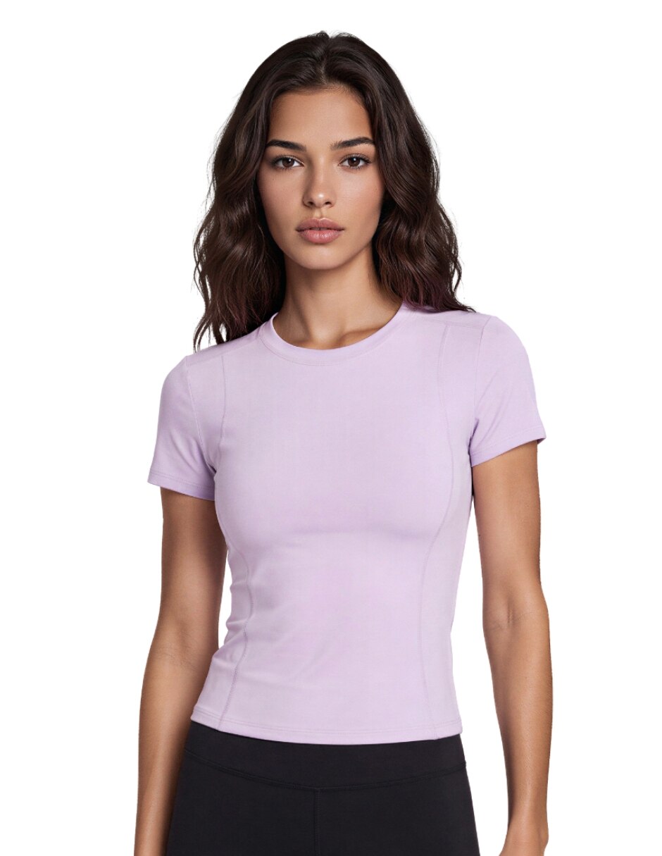Playera deportiva para entrenamiento activewear de mujer 6