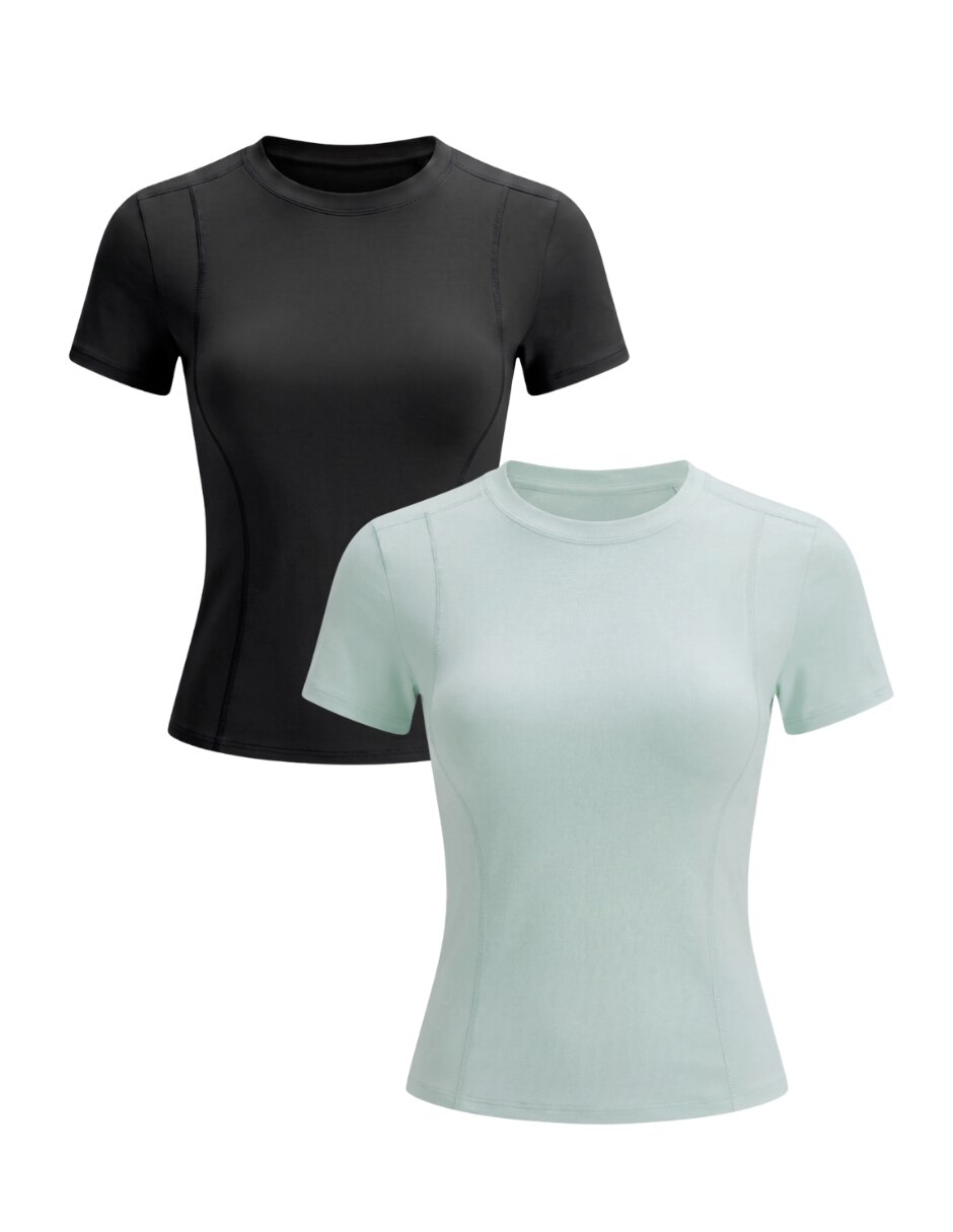 Playera deportiva para entrenamiento activewear de mujer 2