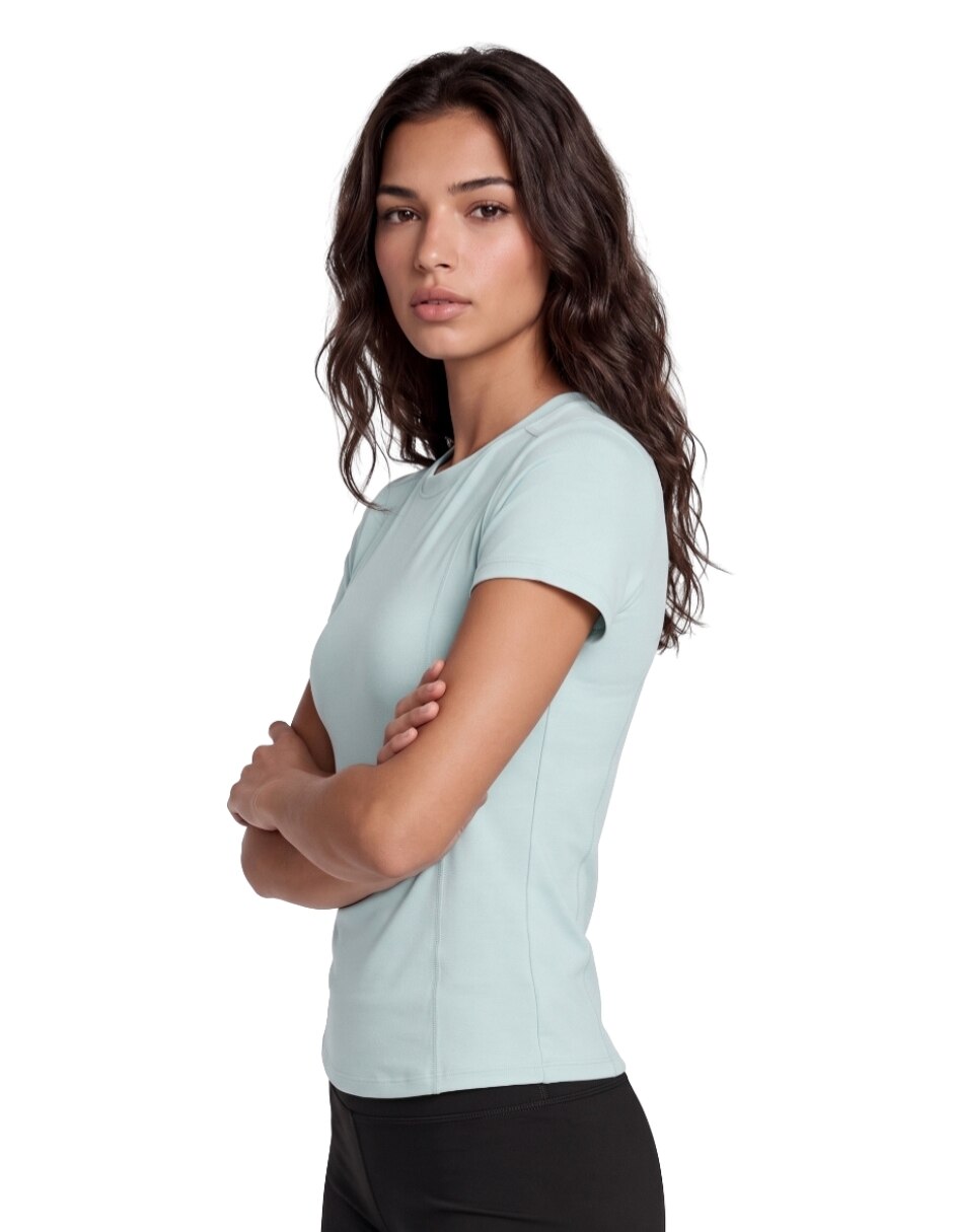 Playera deportiva para entrenamiento activewear de mujer 6