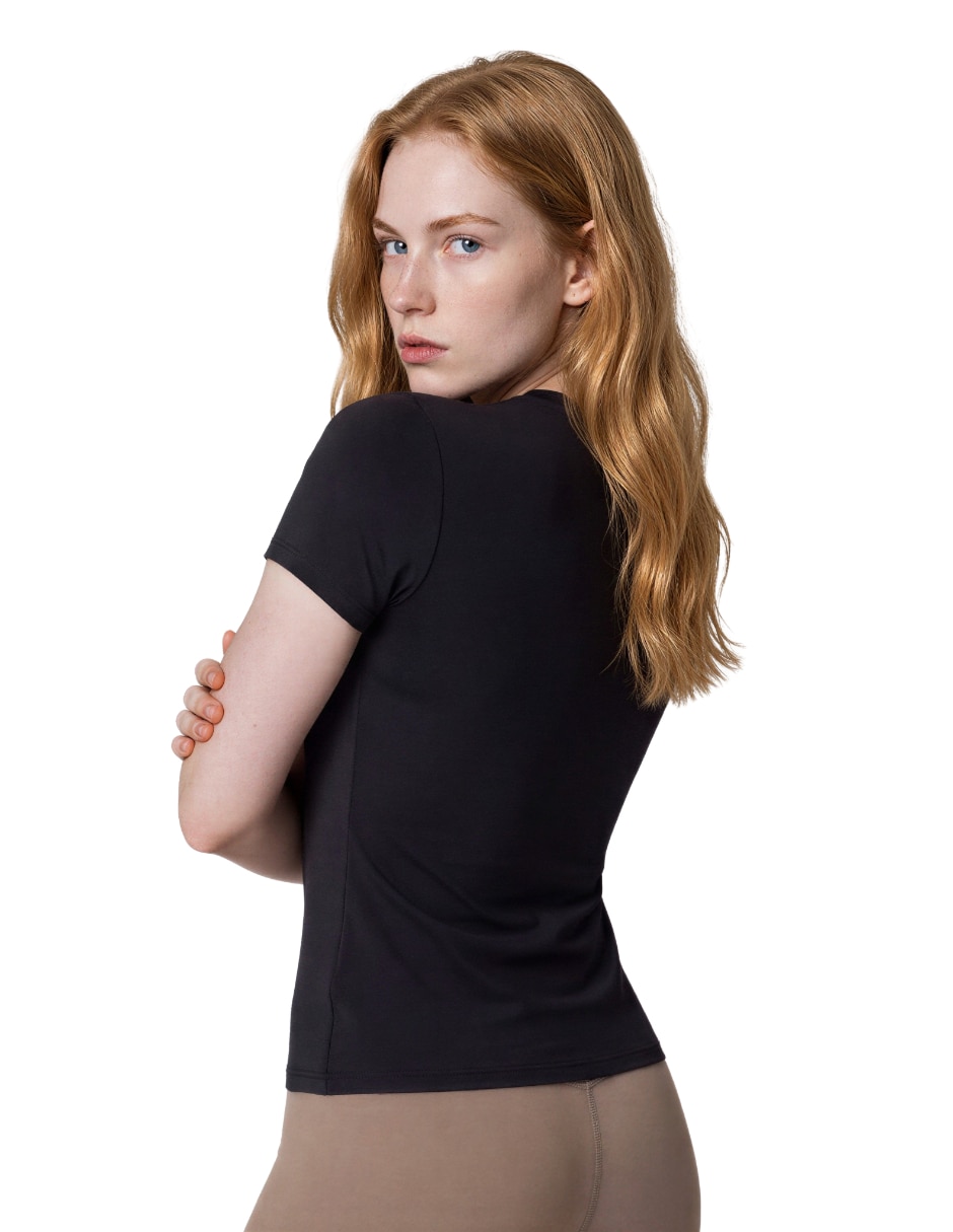 Playera deportiva para entrenamiento activewear de mujer 8