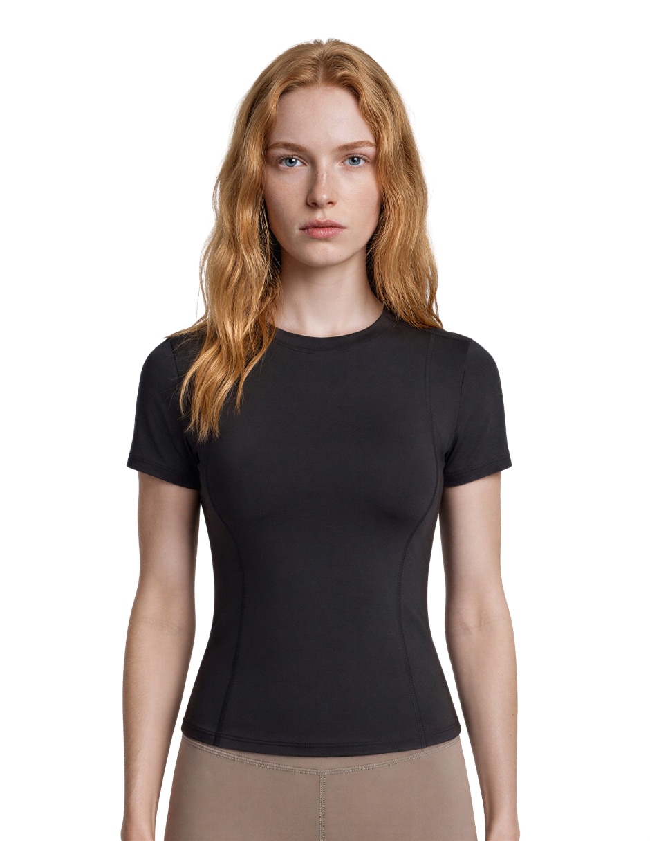 Playera deportiva para entrenamiento activewear de mujer 8