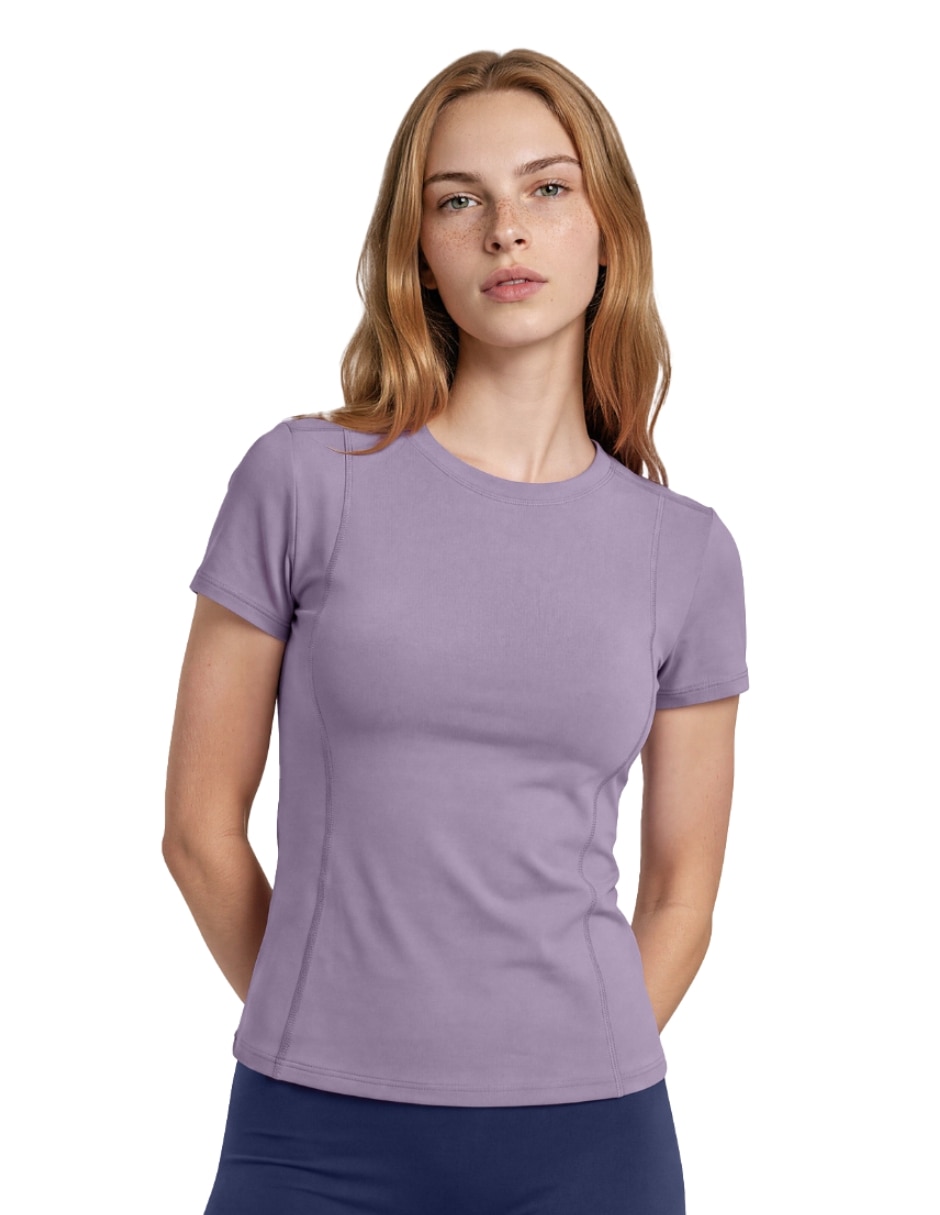 Playera deportiva para entrenamiento activewear de mujer 7