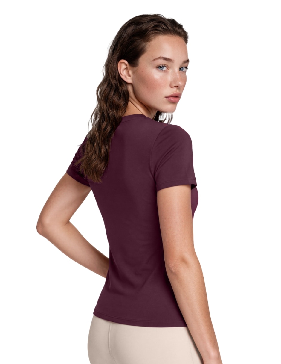 Playera deportiva para entrenamiento activewear de mujer 9