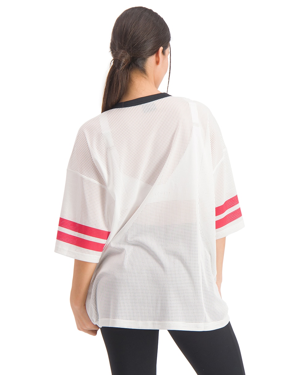 Playera deportiva para entrenamiento sport training de mujer 5