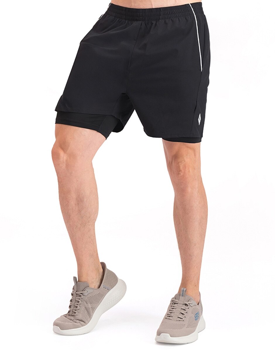 Short con malla sport training para entrenamiento hombre Short con malla sport training para entrenamiento hombre
