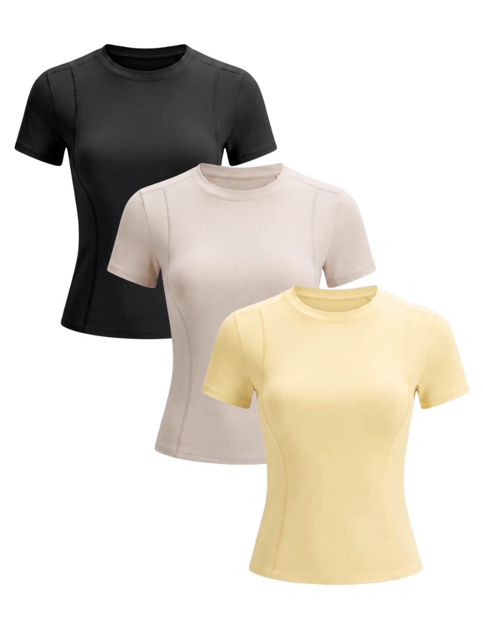 Set playera deportiva/Playera deportiva No para Entrenamiento activewear Sin equipo de Mujer Set playera deportiva/Playera deportiva No para Entrenamiento activewear Sin equipo de Mujer