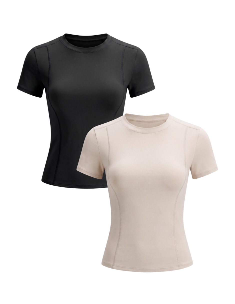 Set playera deportiva/Playera deportiva No para Entrenamiento Activewear Sin equipo de Mujer Set playera deportiva/Playera deportiva No para Entrenamiento Activewear Sin equipo de Mujer