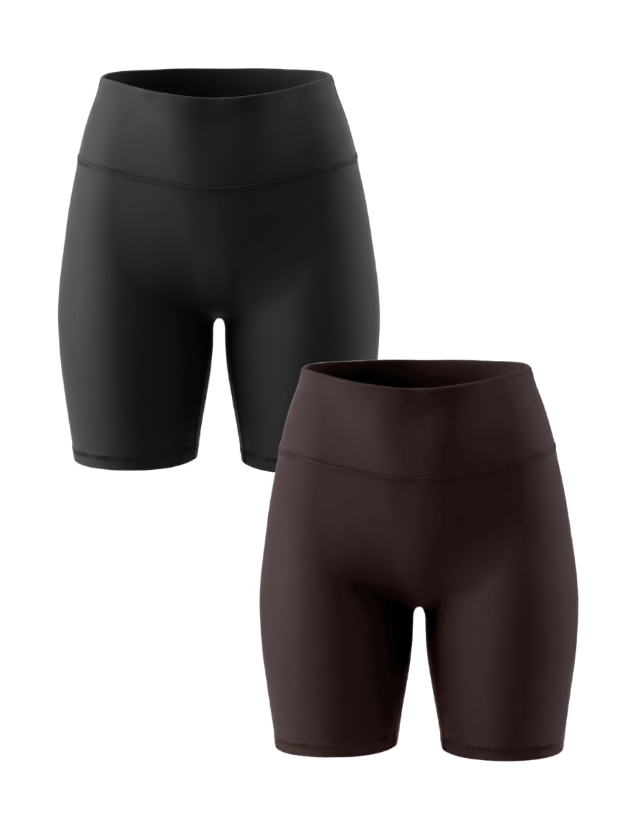 Set short/Short Sin diseño Activewear para Entrenamiento Mujer