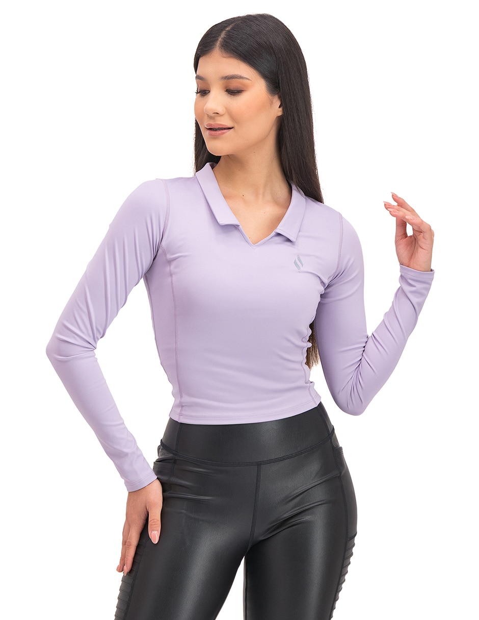 Playera deportiva para entrenamiento sport training de mujer 4