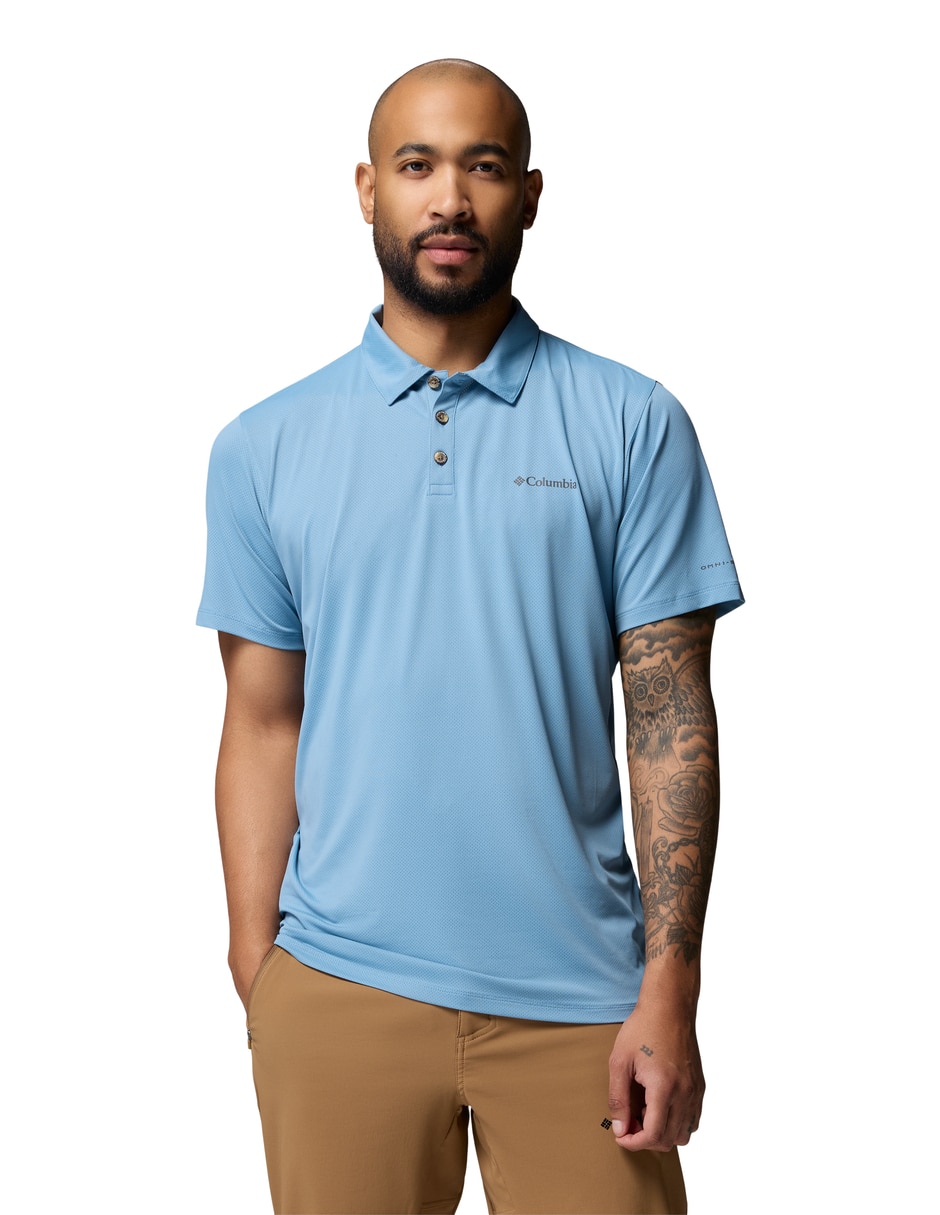 Playera tipo polo Senderismo para Hombre Playera tipo polo Senderismo para Hombre