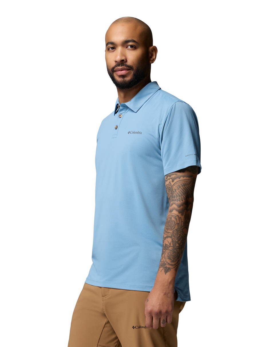Playera tipo polo Senderismo para Hombre 3